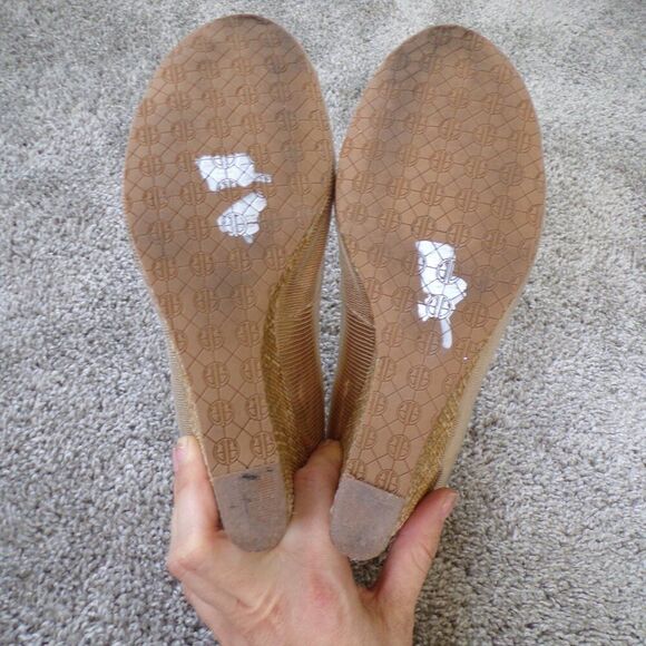 Lily pulitzer leather Wedge heels 9 - Picture 11 of 13